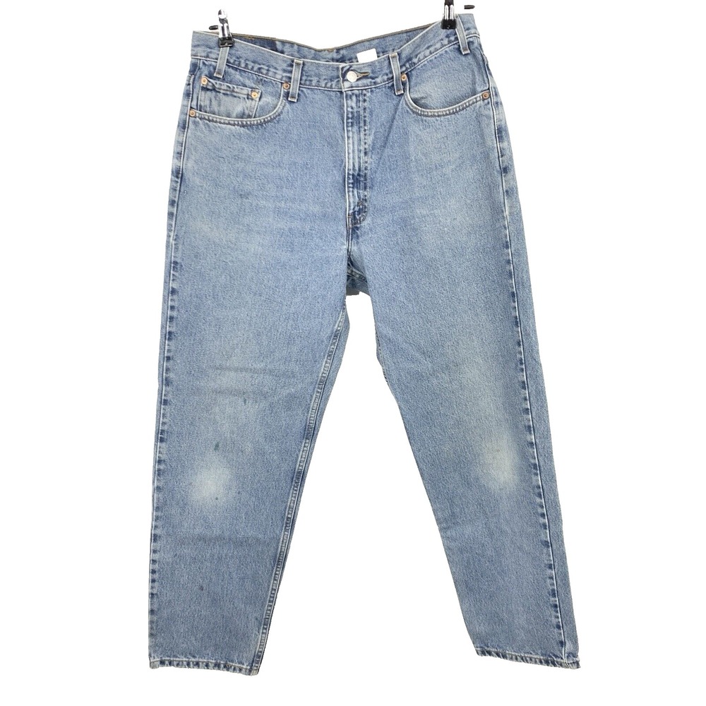 Levis Jeans Men Size 38 x 32 550 Relaxed Fit Vintage Y2K 2000 Cotton Pants Light
